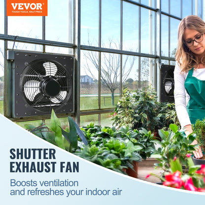 VEVOR Shutter Mounted Exhaust Fan - Select Your Configuration - BYCSPQSDJEC16PFKWV1 - view 2