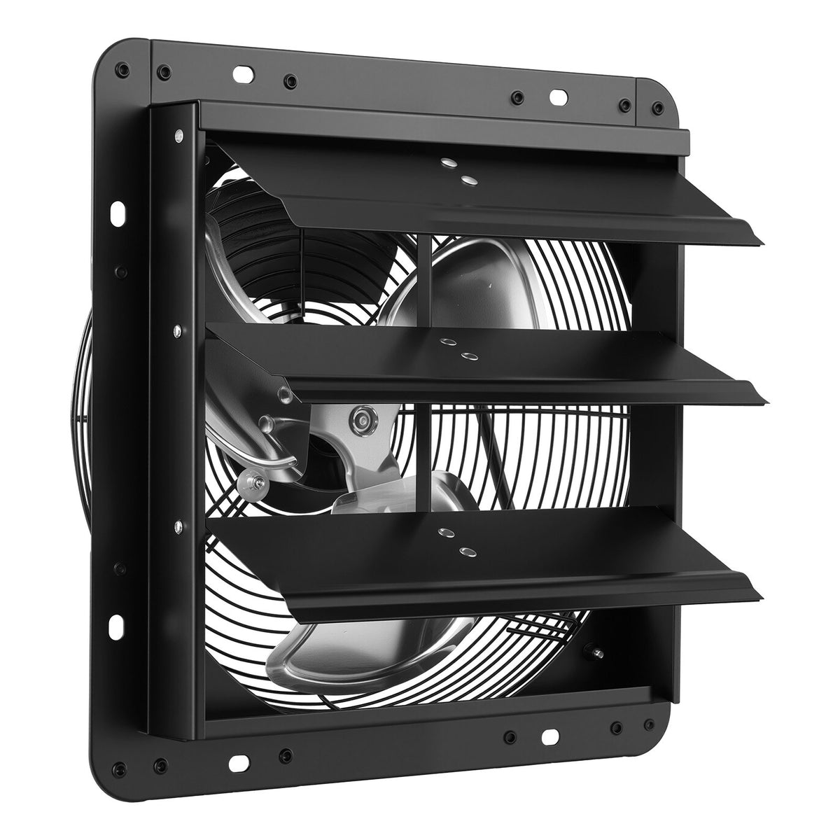 VEVOR 12 inch Shutter Exhaust Fan Wall-Mount Variable Speed Temperature, Automatic Louvers Sturdy Steel Housing, Low Noise, Ventilation and Cooling for Attic, Garage, Barn, Greenhouse, Workshop - BYCSPQSMZKACLO3KO001V1 - view 10