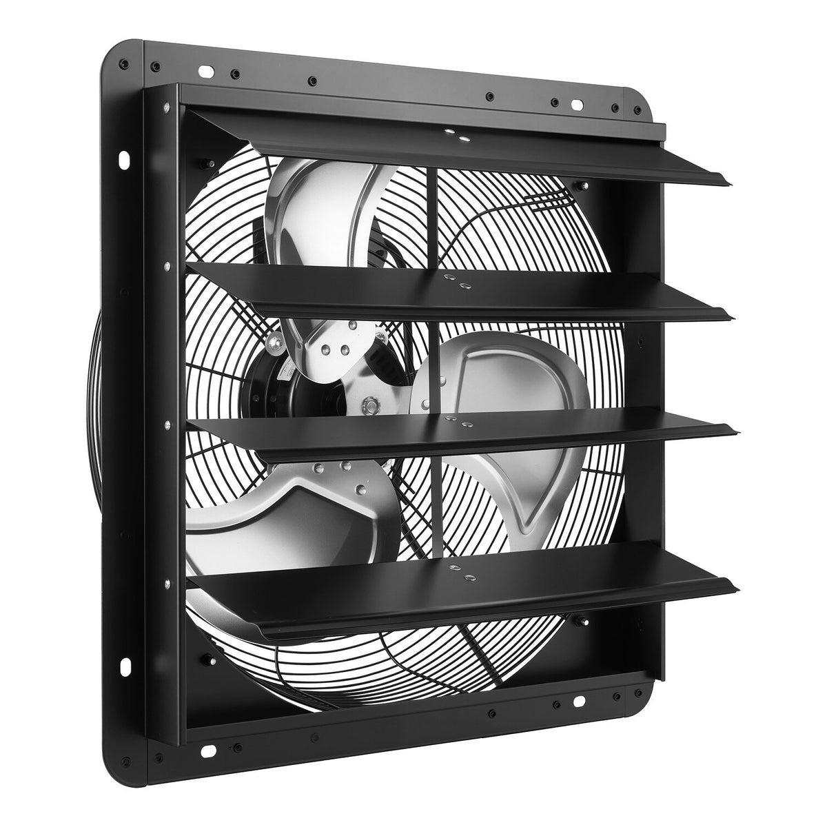 VEVOR 18 inch Shutter Exhaust Fan Wall-Mount Variable Speed Temperature, Automatic Louvers Sturdy Steel Housing, Low Noise, Ventilation and Cooling for Attic, Garage, Barn, Greenhouse, Workshop - BYCSPQSMZKACSJ45R001V1 - view 10