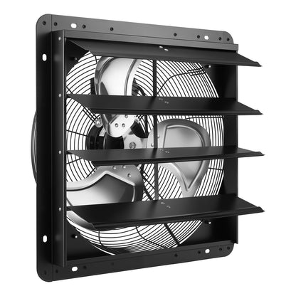 VEVOR 18 inch Shutter Exhaust Fan Wall-Mount Variable Speed Temperature, Automatic Louvers Sturdy Steel Housing, Low Noise, Ventilation and Cooling for Attic, Garage, Barn, Greenhouse, Workshop - BYCSPQSMZKACSJ45R001V1 - view 10