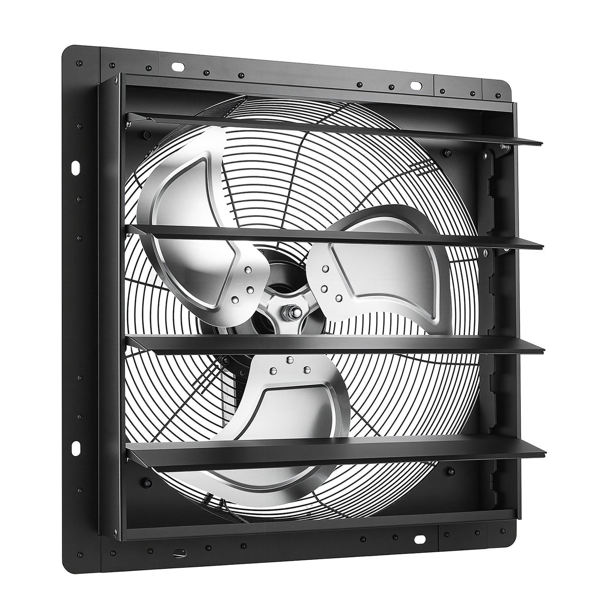 VEVOR 18 in Shutter Exhaust Fan Wall-Mount Automatic Louvers Variable Speed, Sturdy Steel Housing, Low Noise, AC Motor, 3051 CFM Ventilation and Cooling for Attic, Garage, Barn, Greenhouse, Workshop - BYCSPQSMZKACWEUWE001V1 - view 10
