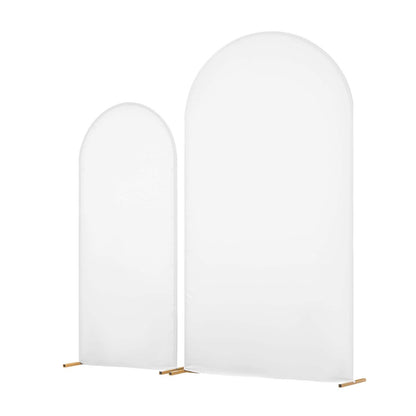 VEVOR Arch Backdrop Stand, Set of 2, 7.2 ft and 6 ft, Stable Structure, Easy Assembly, Gold Metal Arch Backdrop Stand with Cover for Wedding, Birthday Party, Celebration, and Ceremony Decoration - BYDGMJLJTDBZ1SEAH001V0 - view 10