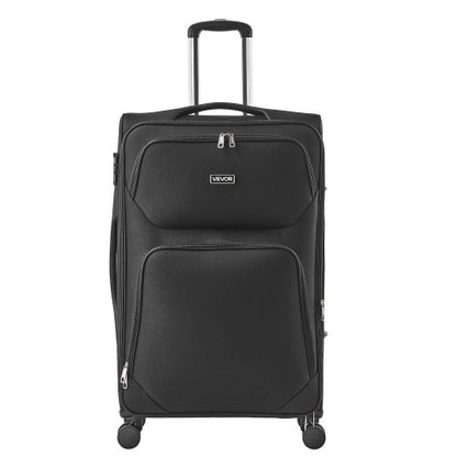 VEVOR Softside Expandable Luggage with Spinner Wheels, 28-Inch Softside Checked Large Luggage, Lightweight Checked Suitcase with Expandable Zippered Pocket and TSA Lock, Black - BYKSTXBYHS2881CTJ001V0 - view 2