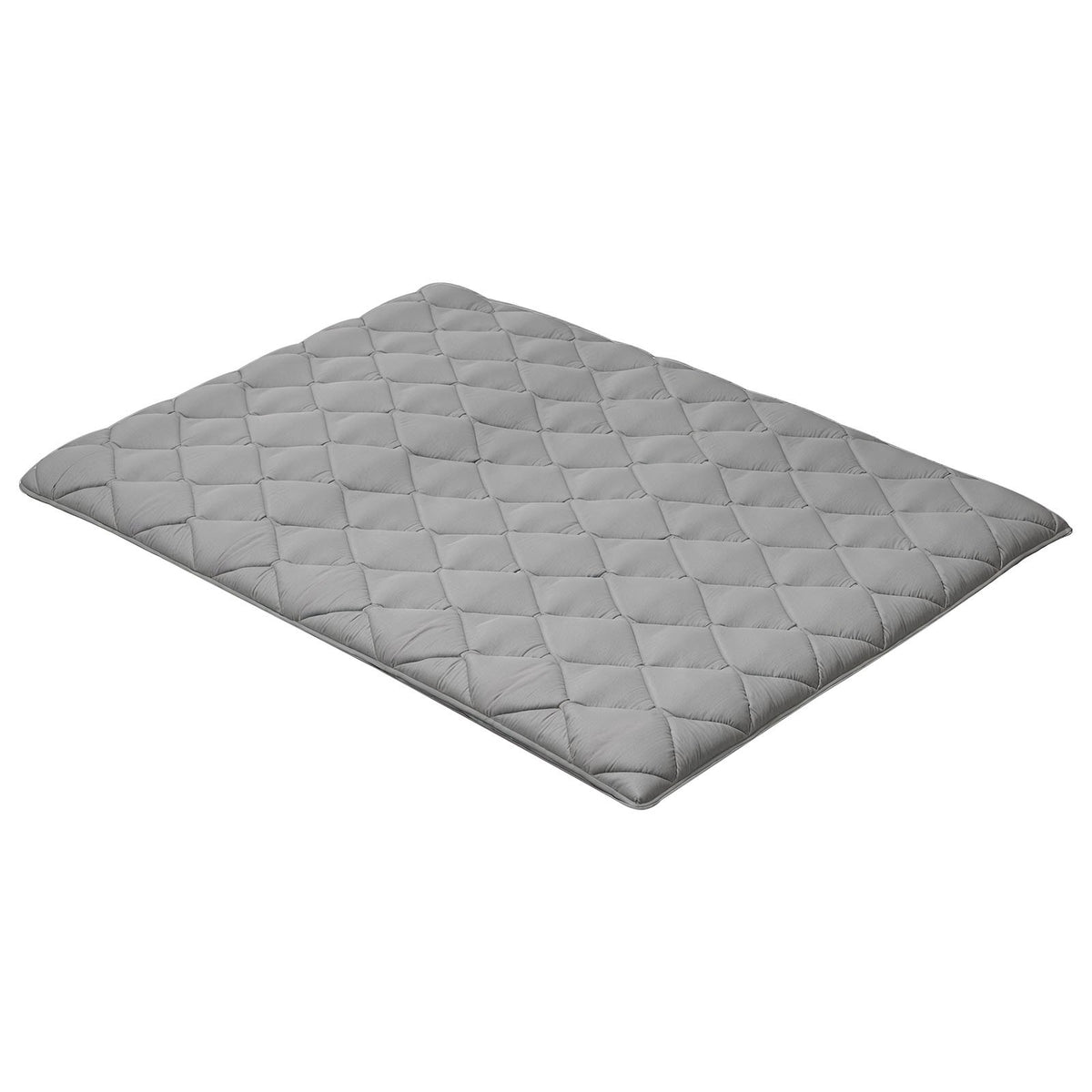 VEVOR Japanese Tatami Mat, Full Size Foldable Japanese Tatami Mattress, Futon Mattress with Storage Bag & Fastener, 9-Layer Floor Mat for Sleeping, Dormitory, Meditation, Yoga, 80 x 54 x 3.5 in, Gray - BYTTM54INCH3XSFR5001V0 - view 10