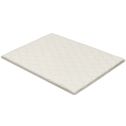 VEVOR Japanese Tatami Mat, Queen Size Foldable Japanese Tatami Mattress, Futon Mattress with Storage Bag & Fastener, 9-Layer Floor Mat for Sleeping, Dormitory, Meditation, Yoga, 80 x 60 x 2.5 in, White - BYTTM60INCH2PTA34001V0 - view 10