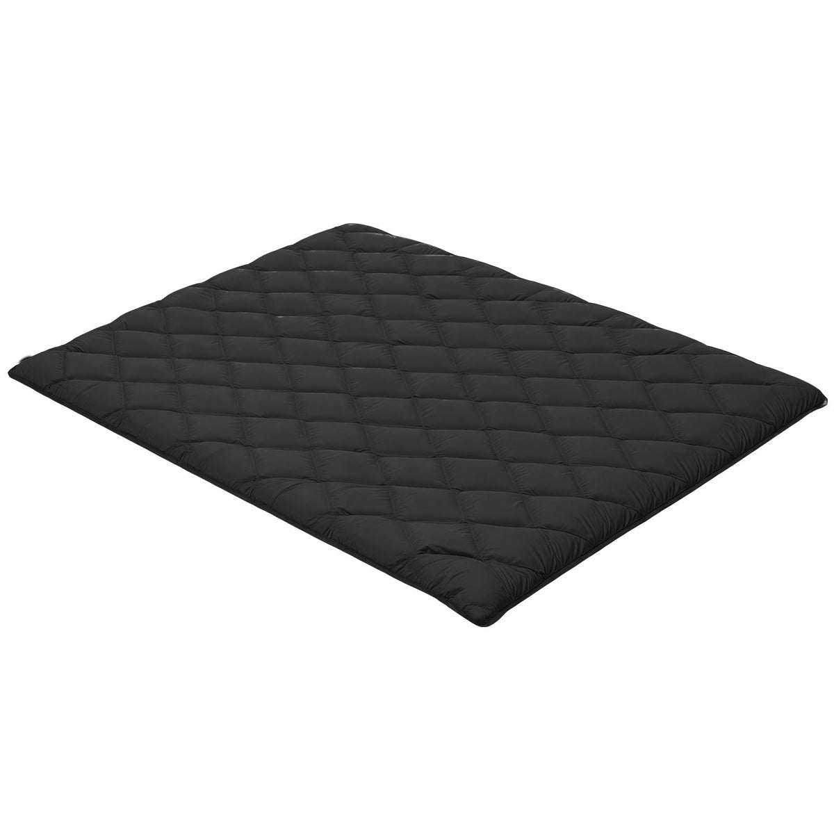 VEVOR Japanese Tatami Mat, Queen Size Foldable Japanese Tatami Mattress, Futon Mattress with Storage Bag & Fastener, 9-Layer Floor Mat for Sleeping, Dorm, Meditation, Yoga, 80 x 60 x 3.5 in, Black - BYTTM60INCH3J1HKM001V0 - view 10