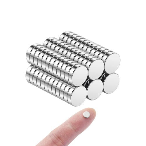 VEVOR Rare Earth Magnets, 100 Pcs Strong Round Small Neodymium Magnets Disc with Transparent Storage Box, for Whiteboard, Refrigerator, Cabinet, Dry Erase Board, Home, Kitchen, Office, School - BYXCT100JZMIQBHR2001V0 - view 2