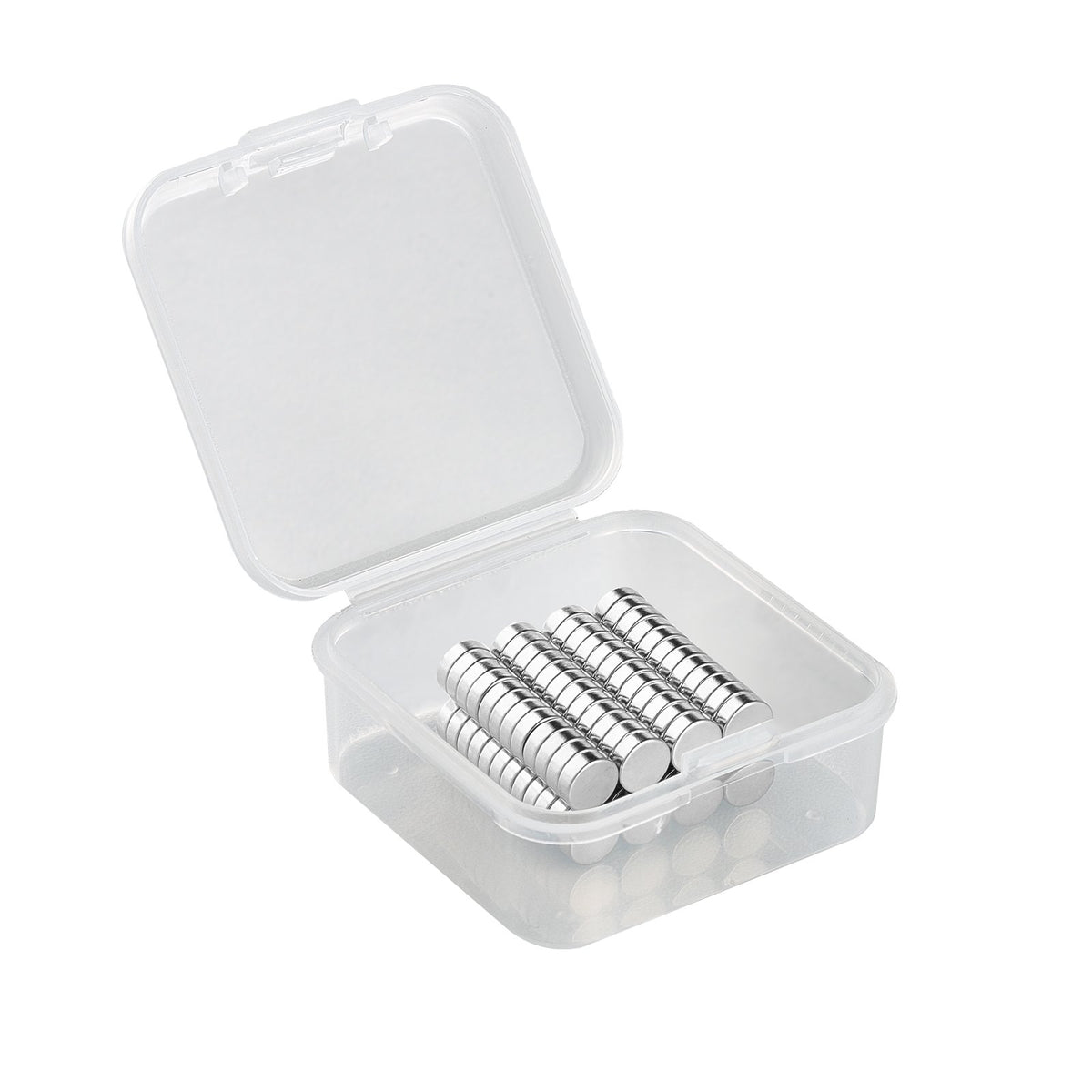 VEVOR Rare Earth Magnets, 100 Pcs Strong Round Small Neodymium Magnets Disc with Transparent Storage Box, for Whiteboard, Refrigerator, Cabinet, Dry Erase Board, Home, Kitchen, Office, School - BYXCT100JZMIQBHR2001V0 - view 10
