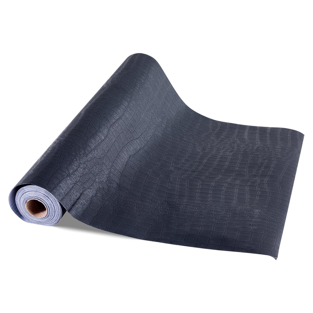VEVOR Peel and Stick Wallpaper, 15.7 x 393.7 inch Contact Paper Black Cracked Texture Waterpoof Self Adhesive, Easy to Clean & Peel Wall Decorative Vinyl Roll for Bedroom Kitchen Bathroom Office - BZCCBZJKD4047IN2Y001V0 - view 10