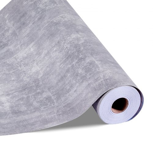 VEVOR Peel and Stick Wallpaper, 15.7 x 590.5 inch Contact Paper Waterpoof Self Adhesive, Easy to Clean Wall Decorative Vinyl Roll for Bedroom Kitchen Bathroom Office,Dark Gray Industrial Style - BZCCBZJKD404RYG5I001V0 - view 2