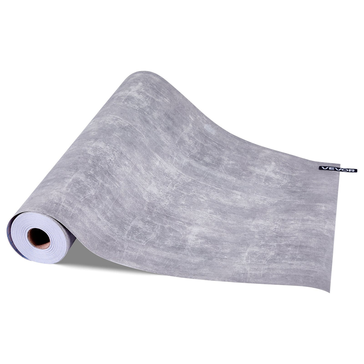 VEVOR Peel and Stick Wallpaper, 15.7 x 590.5 inch Contact Paper Waterpoof Self Adhesive, Easy to Clean Wall Decorative Vinyl Roll for Bedroom Kitchen Bathroom Office,Dark Gray Industrial Style - BZCCBZJKD404RYG5I001V0 - view 10