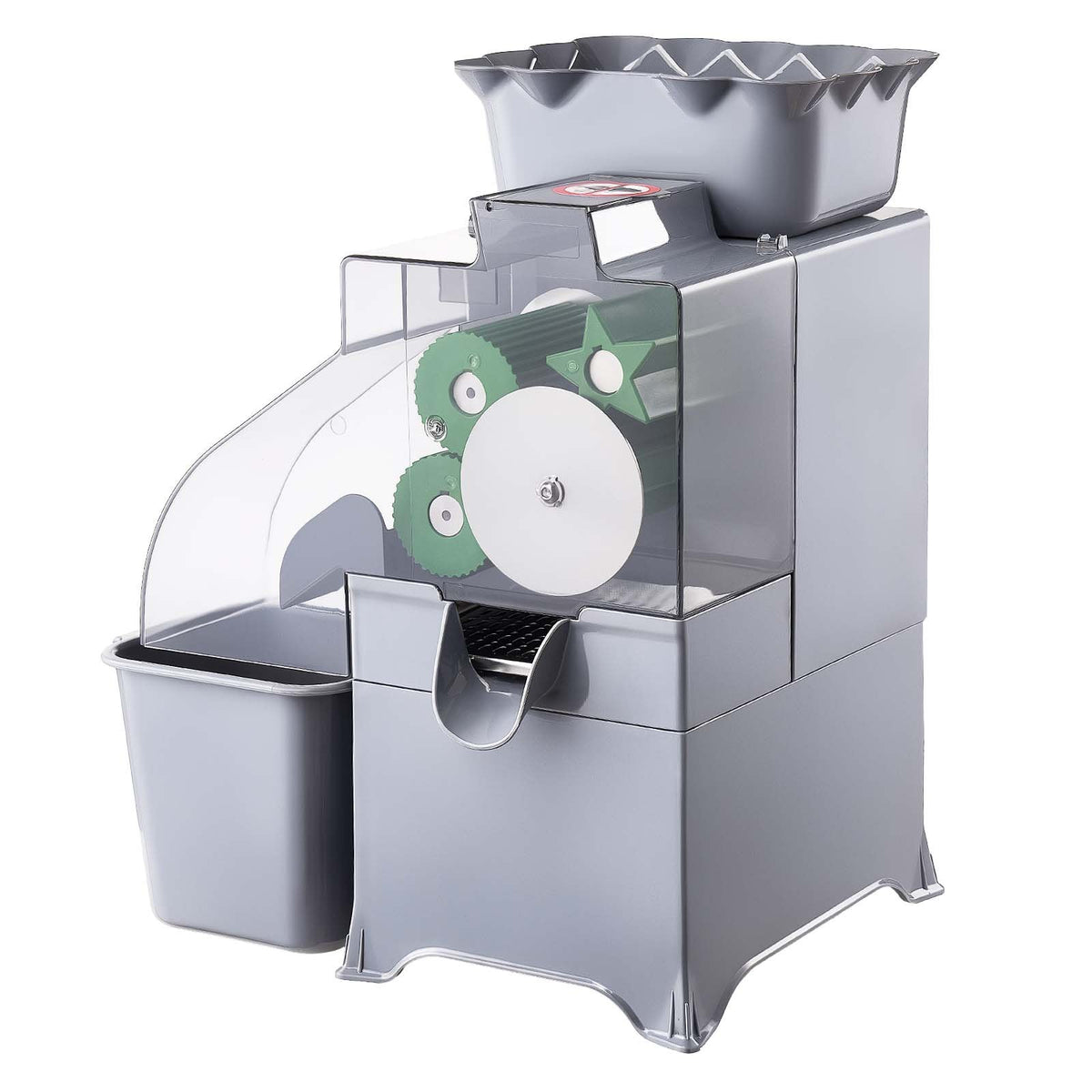 VEVOR Commercial Orange Juicer Machine, Slow Masticating Juicer Extractor, 100W Electric Orange Juice Squeezer, Lemon Citrus Pomegranates Extractor, with Peel Collecting Bucket and PC Cover - BZDJLCZJ100W0E992001V1 - view 10