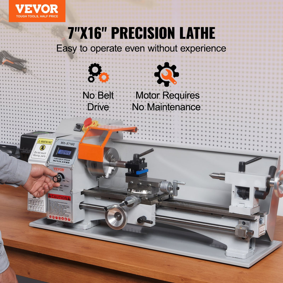 VEVOR Metal Lathes - Select Your Configuration - BZDMNJSCCSFWSEYI0V1 - view 2