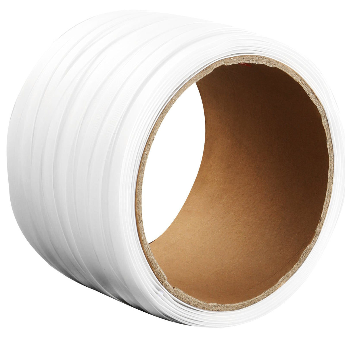 VEVOR Packaging Woven Cord Strapping Roll, 660' Length x 1/2" Width x 0.03" Thickness, 882 lbs Breaking Strength, Heavy Duty Banding Pallet Strap Coil, Portable Strong Banding Packing Straps, White - BZKZDBZD12YCK5QPAV0 - view 10