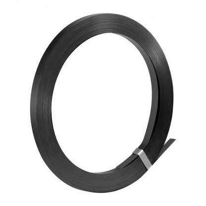 VEVOR Steel Strapping Coil, 3/4 in x 0.02 in x 300 ft, Metal Strapping Banding Roll Withstands Harsh Environment, 1710 lbs Break Strength, Heavy Duty Banding Pallet Strap Coil for Pallet Packing - BZKZDGD34INCA7655001V0 - view 2