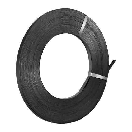 VEVOR Steel Strapping Coil, 3/4 in x 0.02 in x 1640 ft, Metal Strapping Banding Roll Withstands Harsh Environment, 1700 lbs Break Strength, Heavy Duty Banding Pallet Strap Coil for Pallet Packing - BZKZDGD34YC17YHGV002V0 - view 2