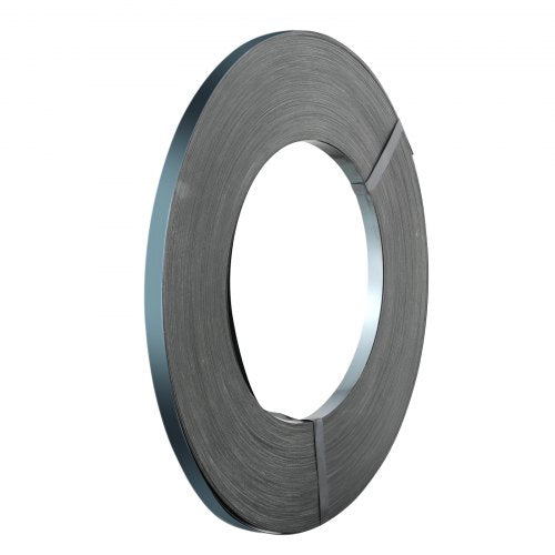VEVOR Packaging Steel Strapping Roll, 1640' Length x 3/4" Width x 0.02" Thickness, 1700 lbs Break Strength, Heavy Duty Banding Pallet Strap Coil, Portable Strong Banding Packing Metal Straps, Black - BZKZDGD34YC17YHGVV0 - view 2
