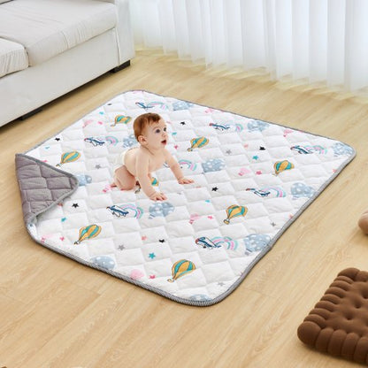 VEVOR Baby Play Mat, 50""x50"" Baby Crawling Mat, Non-Slip One-Piece Soft Baby Playmat, Foldable Floor Mat, Waterproof Activity Playmats for Babies,Toddlers, Infants, Machine Washable, Play & Tummy Time - BZPXDBZ04YC5UWZC6V0 - view 2