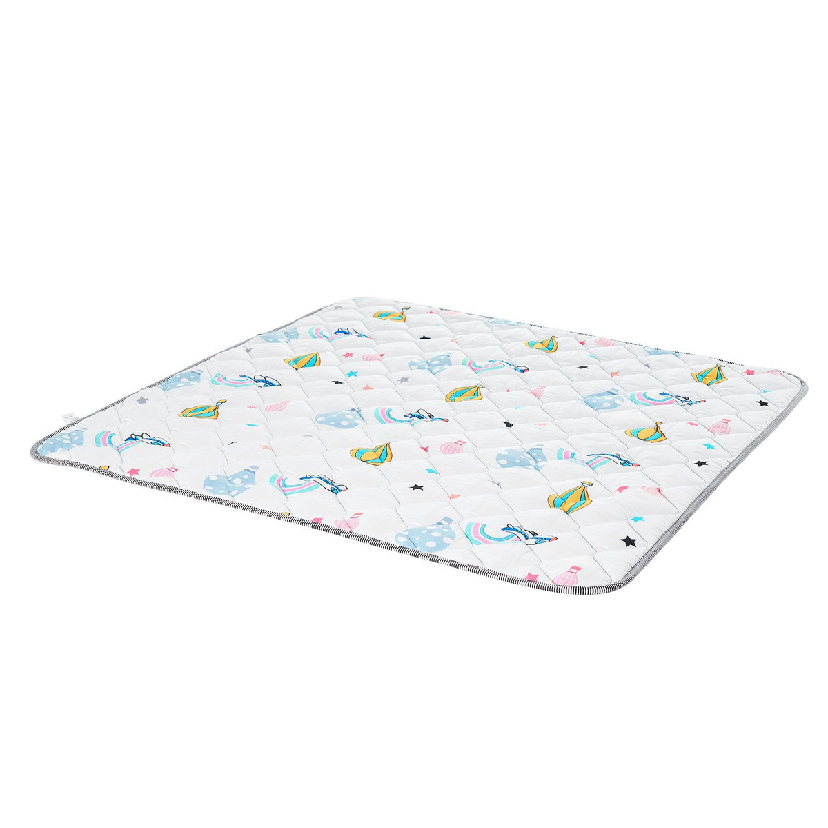 VEVOR Baby Play Mat, 50""x50"" Baby Crawling Mat, Non-Slip One-Piece Soft Baby Playmat, Foldable Floor Mat, Waterproof Activity Playmats for Babies,Toddlers, Infants, Machine Washable, Play & Tummy Time - BZPXDBZ04YC5UWZC6V0 - view 10