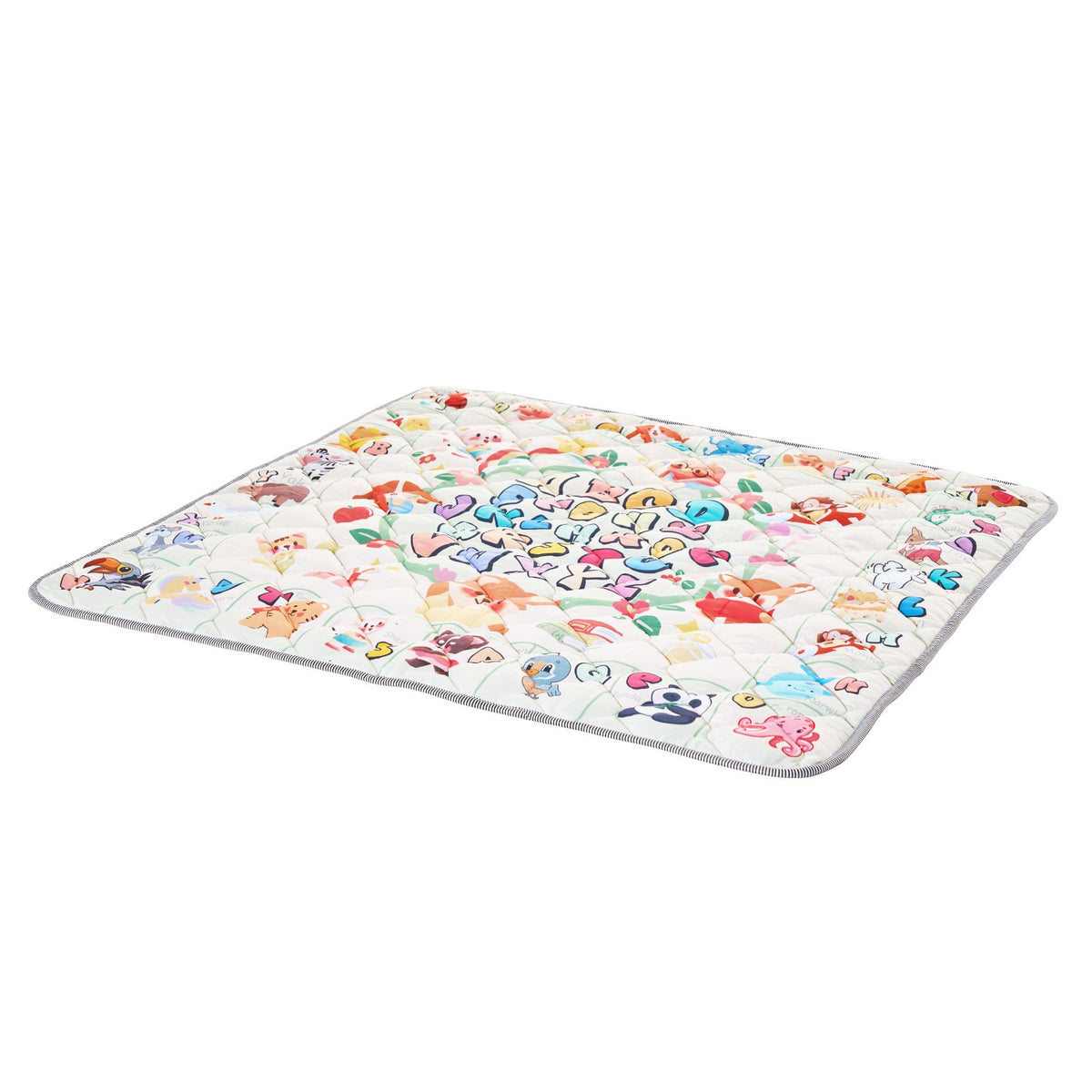 VEVOR Baby Play Mat, 50""x50"" Baby Crawling Mat, Non-Slip One-Piece Thickened Soft Baby Playmat, Foldable Rollable Floor Mat, Waterproof Activity Playmats for Babies,Toddlers, Infants, Machine Washable - BZPXDBZ08YC59FMFIV0 - view 10