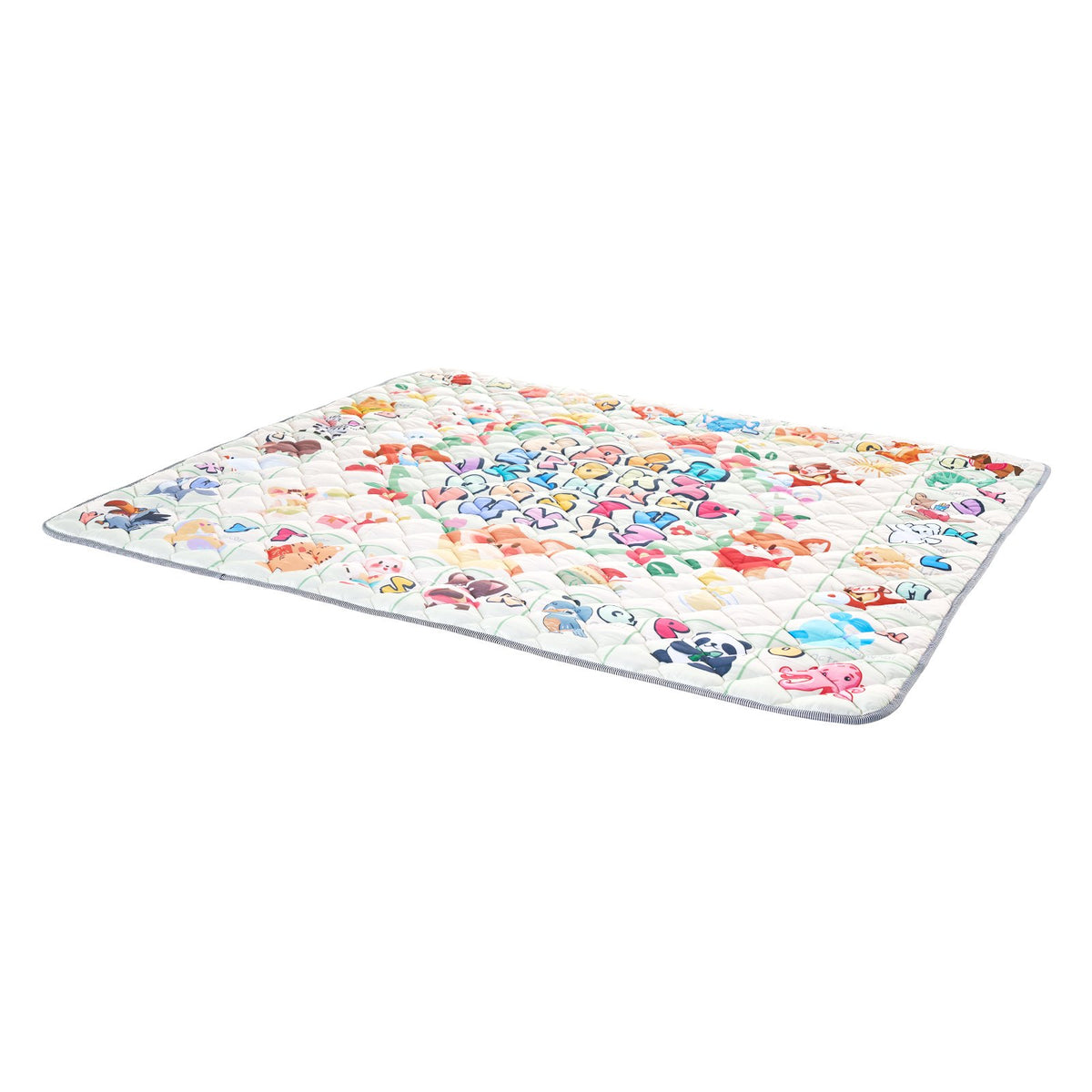 VEVOR Baby Play Mat, 59""x71"" Baby Crawling Mat, Non-Slip One-Piece Thickened Soft Baby Playmat, Foldable Rollable Floor Mat, Waterproof Activity Playmats for Babies,Toddlers, Infants, Machine Washable - BZPXDBZ08YC5XRI9SV0 - view 10