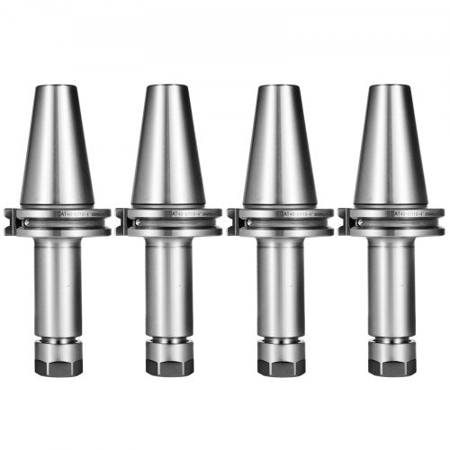 VEVOR CAT40-ER16 COLLET CHUCK--4 CHUCKS Tool Holder Set 100mm - CAT40-ER16-100DB4V0 - view 2