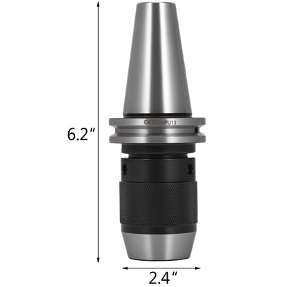 VEVOR Integrated CAT40 Collet Chuck Keyless Drill Chuck 1/2 inch for CAT40 CNC Engraving Machine & Milling Lathe Tool (CAT40) - CAT40ZTDJJ0000001V0 - view 9