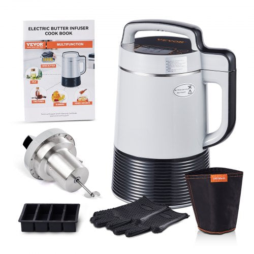 VEVOR Butter Maker Machine, 6 Functions Herbal Infuser, Magic Butter Machine & Oil Infusion Machine with Customizable Temperature And Time, Herbal Recipe Book & All Accessories - CBHY900W8J00ZFRX5V1 - view 1
