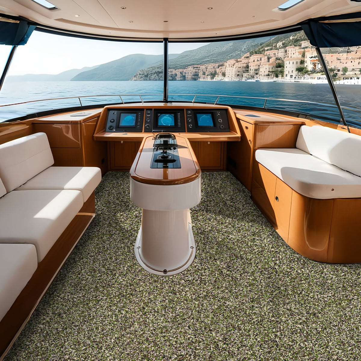 VEVOR Boat Flooring, EVA Foam Boat Decking 94.5" x 23.6", Non-Slip Self-Adhesive Flooring, 31.1sq.ft 2 Rolls of Marine Carpet for Boats, Yacht, Pontoon, Kayak Decking - CBZZFHPMDDCL3Y820V0 - view 9