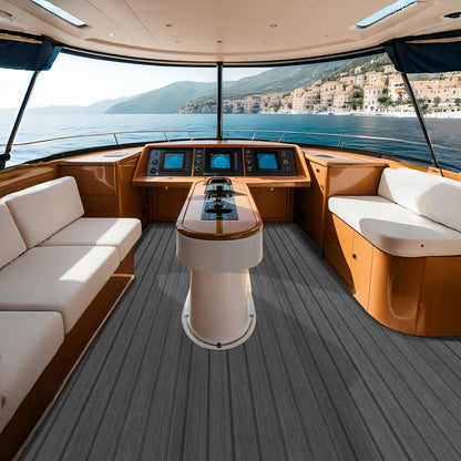 VEVOR Boat Flooring, EVA Foam Boat Decking 94.5" x 23.6", Non-Slip Self-Adhesive Flooring, 15.5 sq.ft Marine Carpet for Boats, Yacht, Pontoon, Kayak Decking - CBZZFHPMDDSHB8RTKV0 - view 9