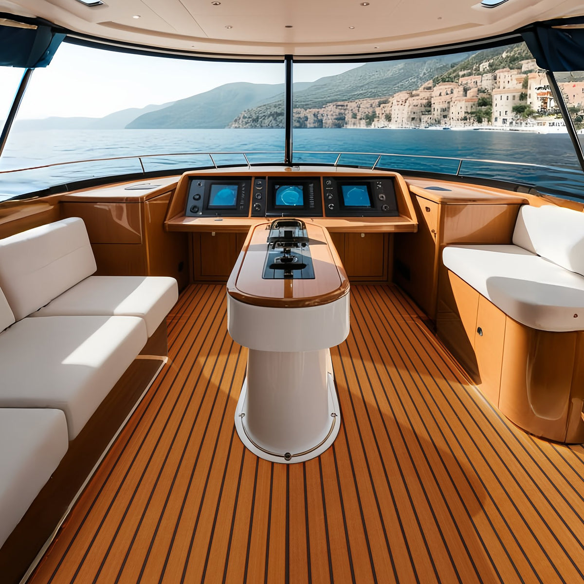 VEVOR Boat Flooring, EVA Foam Boat Decking 94.5" x 35.4", Non-Slip Self-Adhesive Flooring, 23.2 sq.ft Marine Carpet for Boats, Yacht, Pontoon, Kayak Decking - CBZZFHPMDDZSW620PV0 - view 9