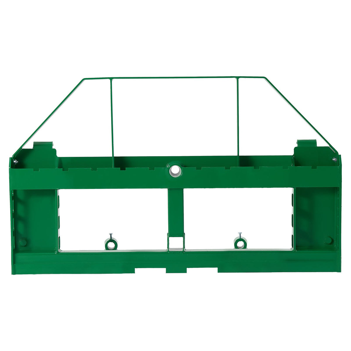 VEVOR Skid Steer Pallet Frame, 4000 lbs Rated Load Capacity, 45-inch Pallet Fork Frame Attachments with 2-inch Hitch Receiver & Spear Sleeves, Fit for John Deere Loaders Quick Attach Mount, Frame Only - CCMBJOHNDEERA87XB001V0 - view 10