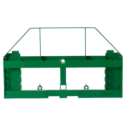VEVOR Skid Steer Pallet Frame, 4000 lbs Rated Load Capacity, 45-inch Pallet Fork Frame Attachments with 2-inch Hitch Receiver & Spear Sleeves, Fit for John Deere Loaders Quick Attach Mount, Frame Only - CCMBJOHNDEERA87XB001V0 - view 10