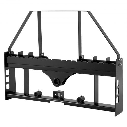 VEVOR Skid Steer Pallet Fork Frame, 4000 lbs Rated Capacity, 45-inch Pallet Fork Frame Attachments with 2-inch Hitch Receiver & Spear Sleeves, Fit for Quick Attach Tractor Loaders, Frame Only - CCMBTYDAQDB0KX4MG001V0 - view 2