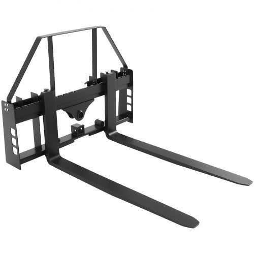 VEVOR Pallet Fork Frame Attachment with 48-inch Skid Steer Pallet Forks 4000 lbs - CCMBTZTYDAQDR41WU001V0 - view 2