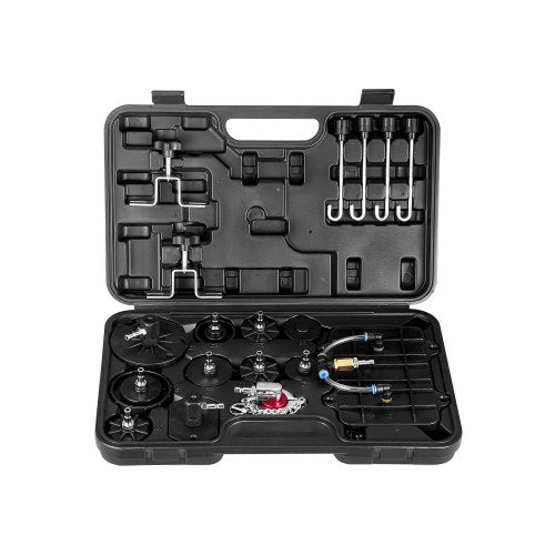 VEVOR Brake Master Bleeder Kit, 12 Pcs, Professional Brake Bleeder Adapter Set with Complete Kit & Handle, Durable Brake Bleeder Adapter for Brake Fluid Filling Fit for Most New & Old Vehicles - CCYGHSPQTJ12FH3WZV0 - view 2