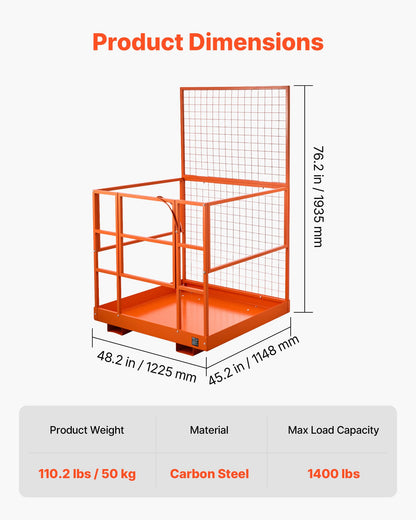 VEVOR Forklift Platforms - Select Your Configuration - CCZRAQLYBB452VH2J001V0 - view 2