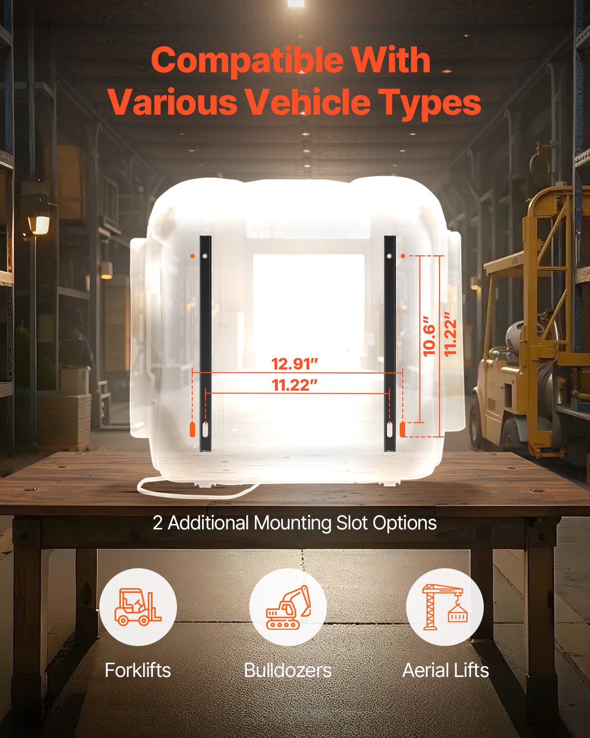 VEVOR Forklift Seats - Select Your Configuration - CCZYCGKAQDFSE1JQDV0 - view 2