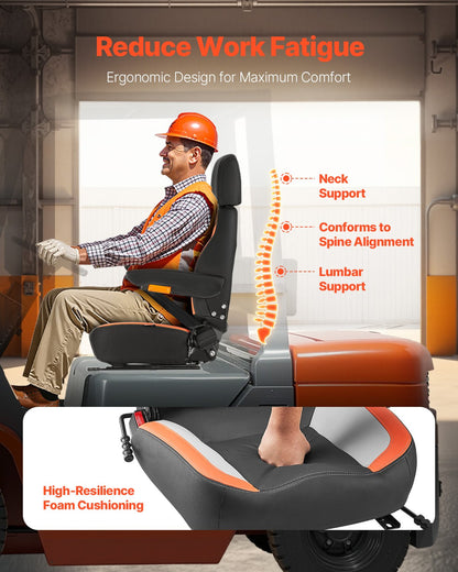 VEVOR Forklift Seats - Select Your Configuration - CCZYCGKFSAQDXWZDKV0 - view 3