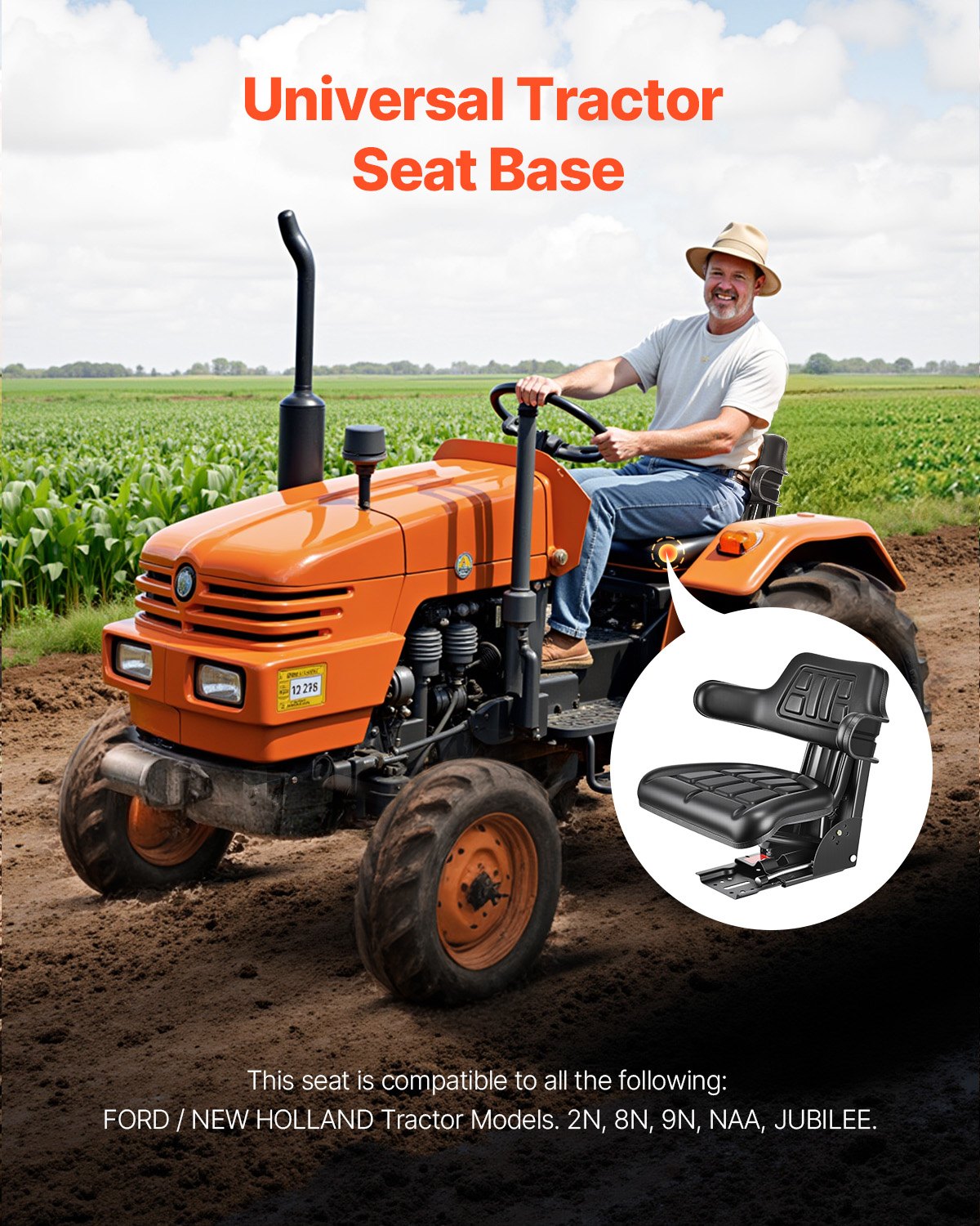 VEVOR Forklift Seats - Select Your Configuration - CCZYXJKXJK00FZ75NV0 - view 2