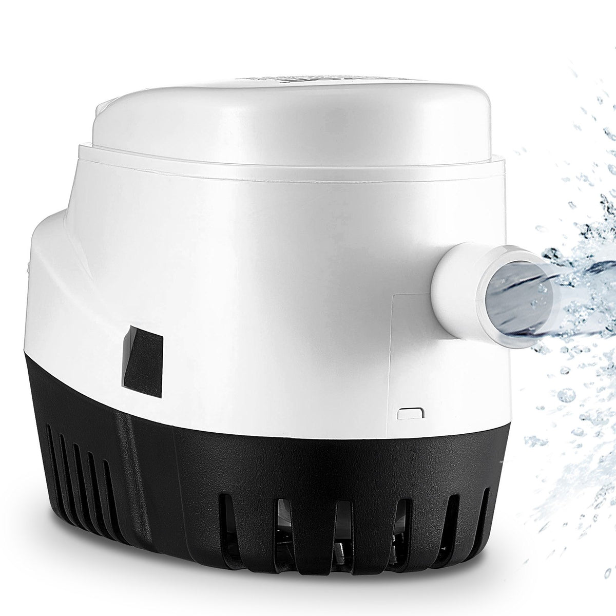 VEVOR Bilge Pump, 750GPH 12V Automatic Submersible Boat Bilge Water Pump with Float Switch, 0.7" Outlet Diameter, Small Boat Bilge Pump, Marine Electric Bilge Pump for Boats, Ponds, Pools, Basements - CDB750GPH0001RKX6V9 - view 1