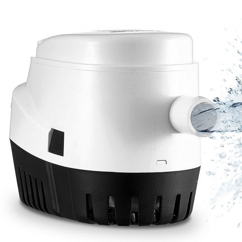 VEVOR Bilge Pump, 750GPH 12V Automatic Submersible Boat Bilge Water Pump with Float Switch, 0.7" Outlet Diameter, Small Boat Bilge Pump, Marine Electric Bilge Pump for Boats, Ponds, Pools, Basements - CDB750GPH0001RKX6V9 - view 2