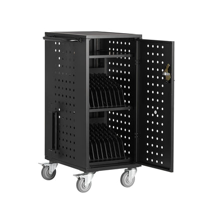 VEVOR Laptop Cart, 20 Device Mobile Charging Cart, Up to 15.6 in Screen Size, Office and Classroom Mobile Charging Cart, for Chromebook, Tablet and Laptop - CDC24TDN156IMBVF7V1 - view 10
