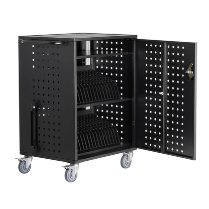 VEVOR Charging Cart, 36 Device Mobile Charging Station, Up to 15.6 in Screen Size, Office and Classroom Mobile Charging Cart, for Chromebook, Tablet and Laptop - CDC36TDN156IPR43LV1 - view 10