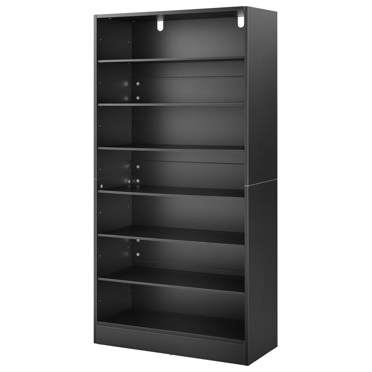 VEVOR Media Storage Cabinet, 7-Tier DVD Shelf Organizer, 27.56 x 11.81 x 55.12 in Multimedia Storage Organizer for CDs, DVDs, Books and Games, CD Shelf for Living Room, Home Office, Recording Room - CDCCJHSKFS7GJ9USX001V0 - view 10