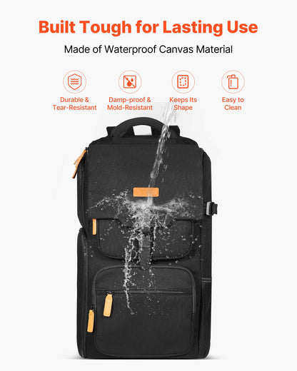 VEVOR Miniature Storage Carrying Figure Bag, Fits 58 Infantry Minis, Miniature Transport Bag with Handle & Adjustable Shoulder Strap, 3 Foam Layers for Large Storage Capacity (Minis Not Included) - CDGD58BBFHXDM7CZN001V0 - view 6