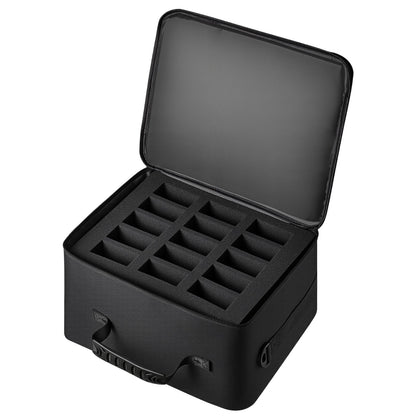 VEVOR Miniature Storage Carrying Figure Bag, Fits for 1:500-1:750 Scale Models, Miniature Transport Bag with Adjustable Shoulder Strap, 3 Foam Layers for Large Storage Capacity (Minis Not Included) - CDGDRMJCMX000N5TT001V0 - view 10