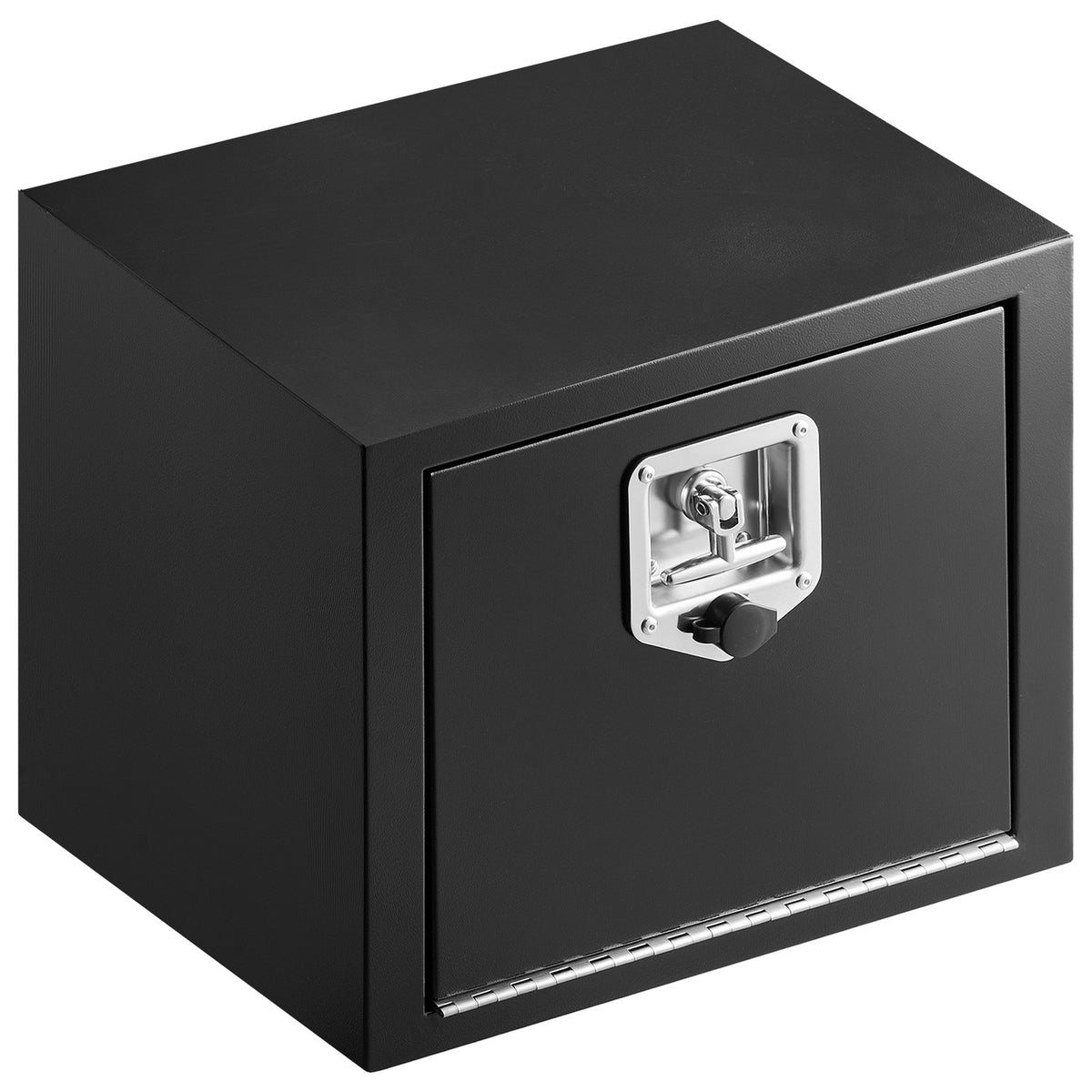 VEVOR Underbody Truck Tool Box, 18 x 12 x 14 Inch Heavy Duty Steel Trailer Storage Box with Lock & Keys, Waterproof Trailer Storage Organizer Under Body Chest with T-Handle for Truck, Van, SUV, Black - CDGJX3181214D0FKP001V0 - view 10