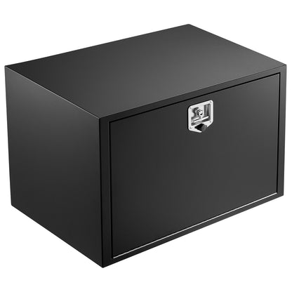 VEVOR Underbody Truck Tool Box, 36 x 24 x 24 Inch Heavy Duty Steel Trailer Storage Box with Lock & Keys, Waterproof Trailer Storage Organizer Under Body Chest with T-Handle for Truck, Van, SUV, Black - CDGJX33624244R6AG001V0 - view 10