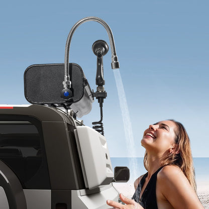 VEVOR Roof Rack Water Tank, 4 Gal, Multi-Dispensing Outdoor Tank with 2 Splash-Guard Panels & T-slot, High-Capacity Aluminum Tank with Pressurization Port, Fit for Trunks, Roll Bars, Crossbars - CDJSXZTK4GALFADHNV0 - view 9